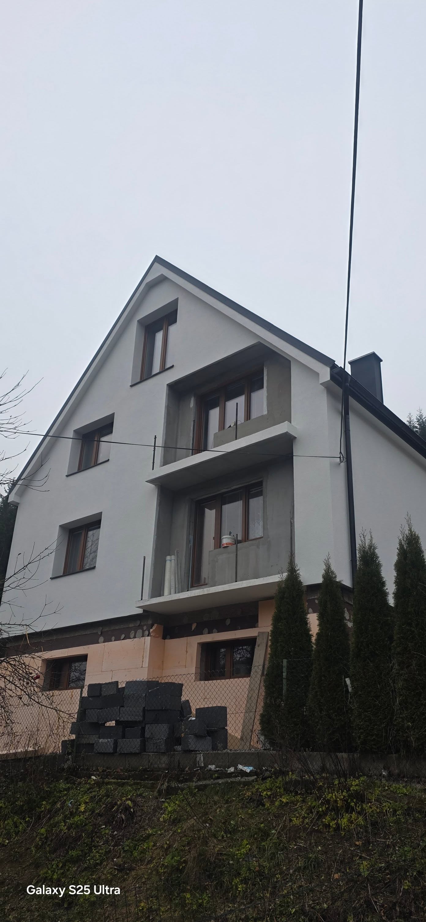 Stavebné práce pri výstavbe rodinného domu